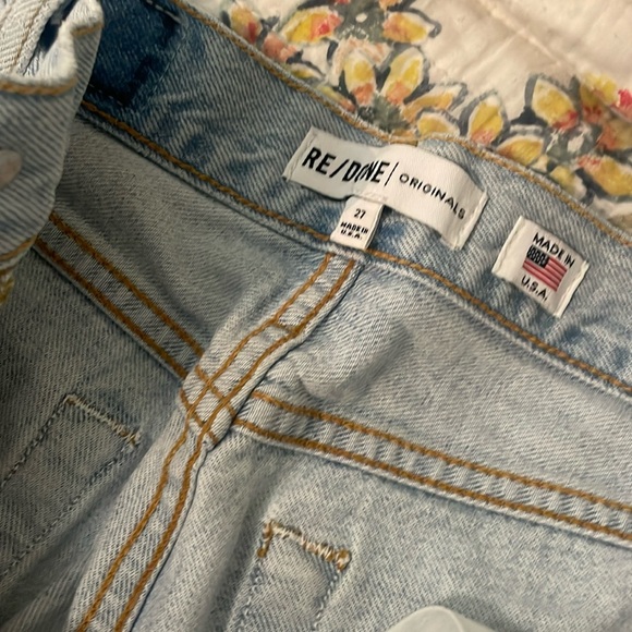 The BEST jeans re/done 594 cigarette pants jeans sz 27 Cigarette leg - Picture 5 of 11